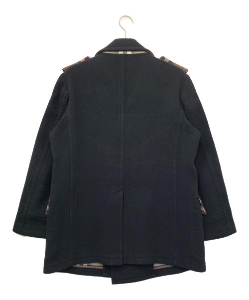 BURBERRY LONDON（バーバリーロンドン）BURBERRY LONDON (バーバリーロンドン) Pコート ネイビー サイズ:Lの古着・服飾アイテム