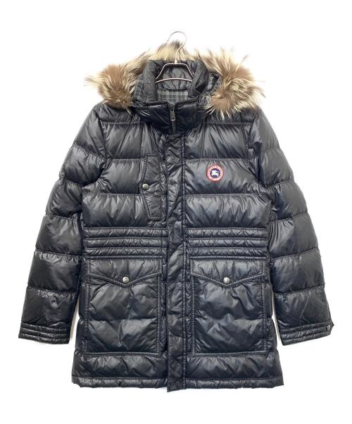 BURBERRY BLACK LABEL（バーバリーブラックレーベル）BURBERRY BLACK LABEL (バーバリーブラックレーベル) ダウンジャケット ブラック サイズ:Lの古着・服飾アイテム