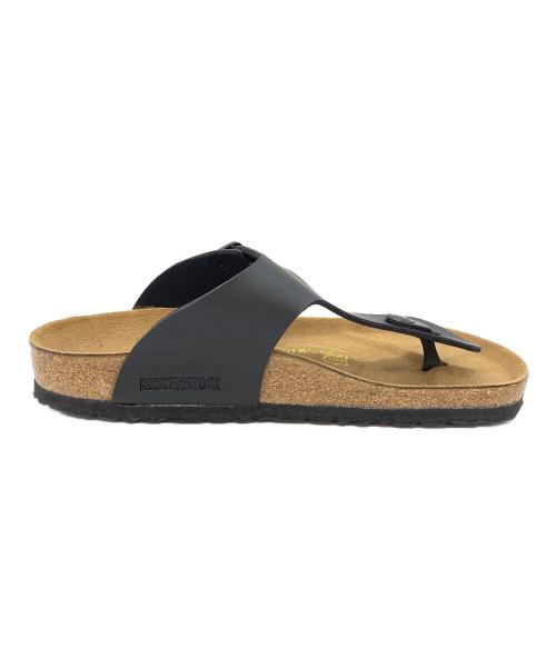 BIRKENSTOCK（ビルケンシュトック）BIRKENSTOCK (ビルケンシュトック) ギゼ トングサンダル ブラック サイズ:38の古着・服飾アイテム