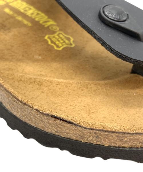 BIRKENSTOCK（ビルケンシュトック）BIRKENSTOCK (ビルケンシュトック) ギゼ トングサンダル ブラック サイズ:38の古着・服飾アイテム