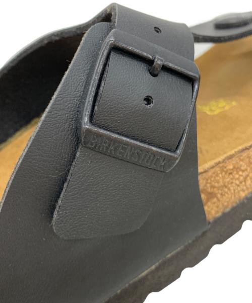 BIRKENSTOCK（ビルケンシュトック）BIRKENSTOCK (ビルケンシュトック) ギゼ トングサンダル ブラック サイズ:38の古着・服飾アイテム