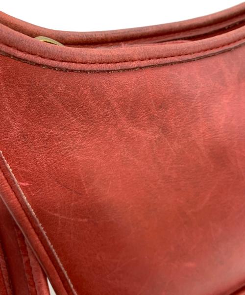 COACH（コーチ）COACH (コーチ) ショルダーバッグ レッドの古着・服飾アイテム