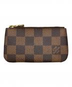 LOUIS VUITTONルイ ヴィトン）の古着「ポシェットクレ ダミエ」｜ブラウン