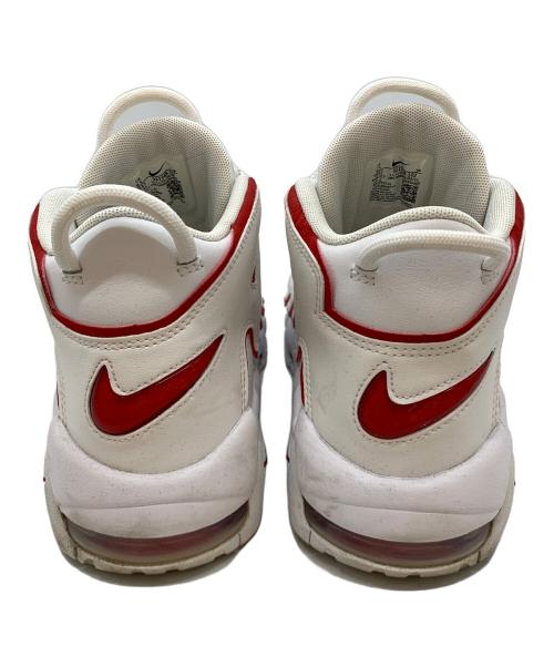 NIKE（ナイキ）NIKE (ナイキ) AIR MORE UPTEMPO 96 ホワイト×レッド サイズ:27.5cmの古着・服飾アイテム