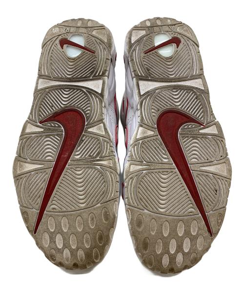 NIKE（ナイキ）NIKE (ナイキ) AIR MORE UPTEMPO 96 ホワイト×レッド サイズ:27.5cmの古着・服飾アイテム