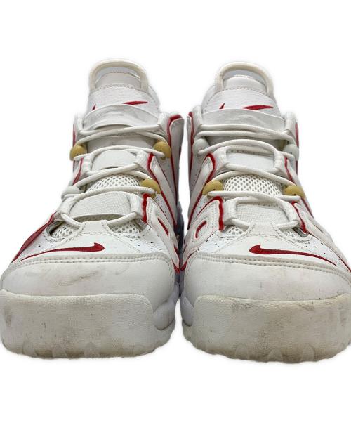 NIKE（ナイキ）NIKE (ナイキ) AIR MORE UPTEMPO 96 ホワイト×レッド サイズ:27.5cmの古着・服飾アイテム