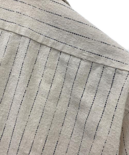 Schott（ショット）Schott (ショット) HV SHIRT 'DOT AND STRIPE' アイボリー サイズ:Mの古着・服飾アイテム