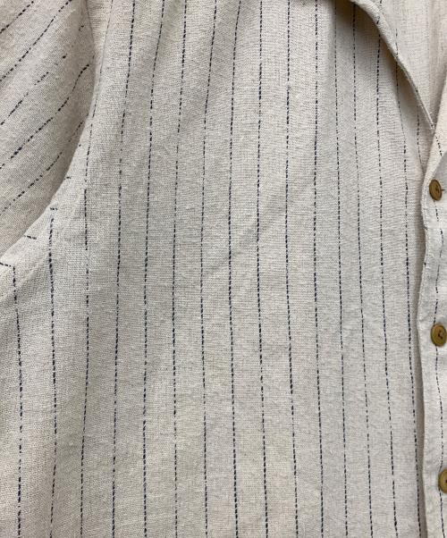 Schott（ショット）Schott (ショット) HV SHIRT 'DOT AND STRIPE' アイボリー サイズ:Mの古着・服飾アイテム