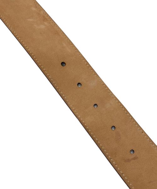 GUCCI（グッチ）GUCCI (グッチ) インターロッキングGバックルベルト ベージュの古着・服飾アイテム