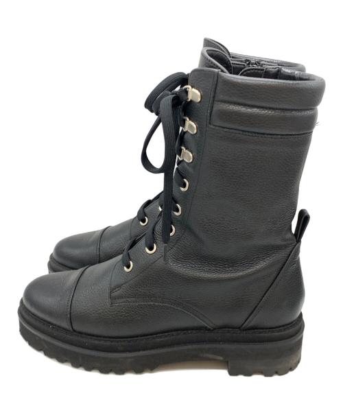 DIANA（ダイアナ）DIANA (ダイアナ) レースアップブーツ ブラック サイズ:24.0の古着・服飾アイテム