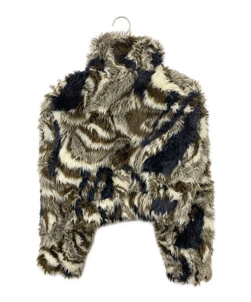 EMODA（エモダ）EMODA (エモダ) シングルミニボアブルゾン マルチカラー サイズ:Fの古着・服飾アイテム