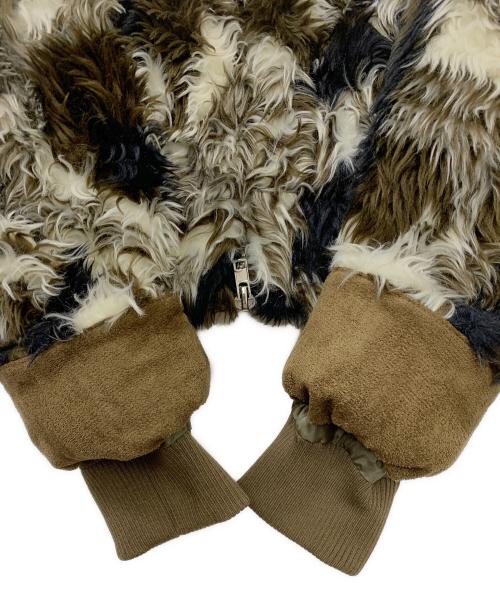 EMODA（エモダ）EMODA (エモダ) シングルミニボアブルゾン マルチカラー サイズ:Fの古着・服飾アイテム