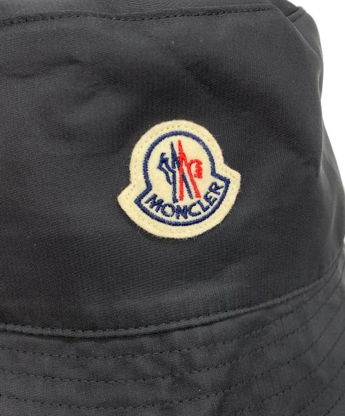 MONCLER（モンクレール）MONCLER (モンクレール) バケットハット ブラック サイズ:Lの古着・服飾アイテム