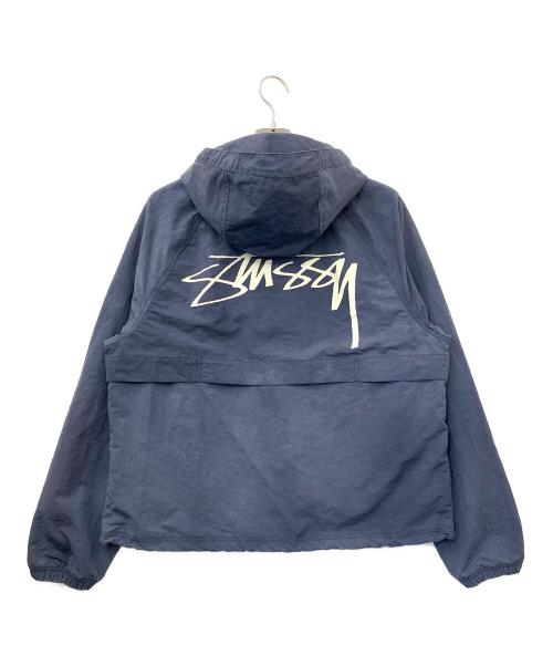 stussy（ステューシー）stussy (ステューシー) BEACH SHELL WAVE DYE ネイビー サイズ:Sの古着・服飾アイテム