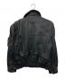NCCS (エヌシー) KADOYA (カドヤ) レザージャケット ブラック サイズ:L：13000円