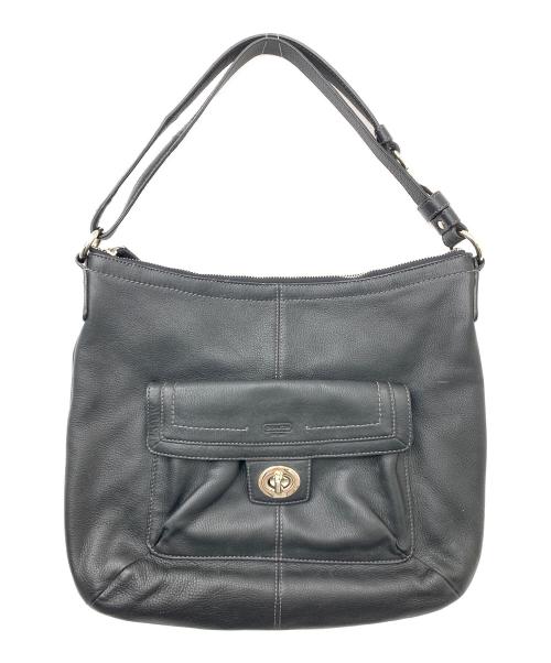 COACH（コーチ）COACH (コーチ) ワンショルダーバッグ ブラックの古着・服飾アイテム