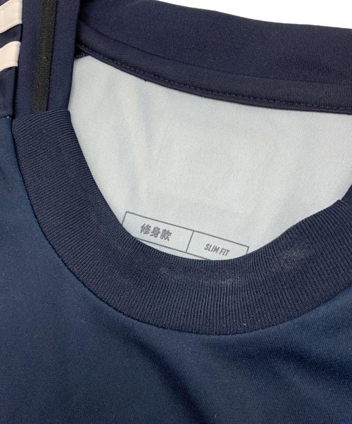 Y-3（ワイスリー）Y-3 (ワイスリー) ゲームシャツ ブルー サイズ:Lの古着・服飾アイテム