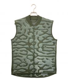 Y-3（ワイスリー）の古着「Running Engineered Insulated Vest」｜グリーン