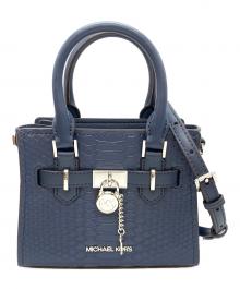 MICHAEL KORS（マイケル・コース）の古着「ハミルトンXS 2WAYバッグ」｜ネイビー