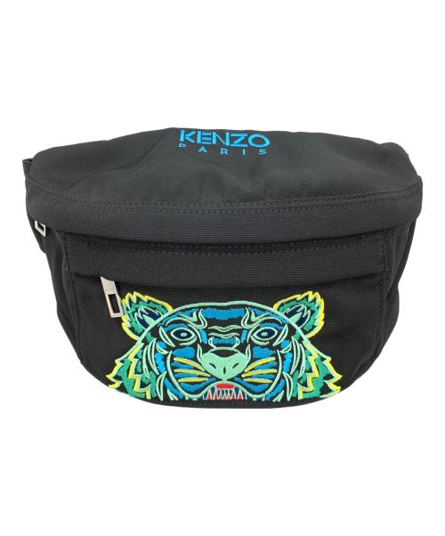 KENZO（ケンゾー）KENZO (ケンゾー) クラシックタイガーウエストバッグ ブラックの古着・服飾アイテム