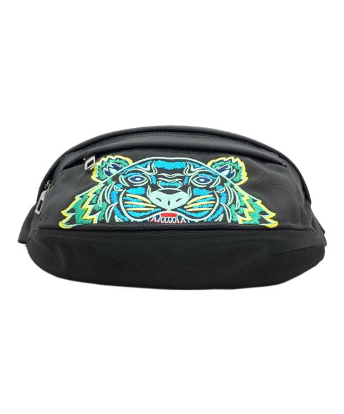 KENZO（ケンゾー）KENZO (ケンゾー) クラシックタイガーウエストバッグ ブラックの古着・服飾アイテム