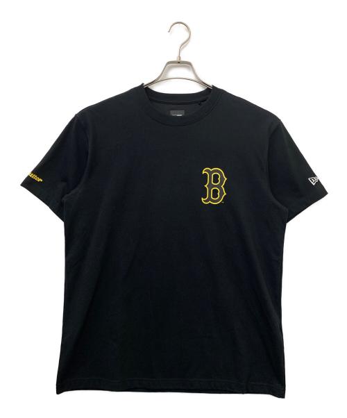 New Era（ニューエラ）New Era (ニューエラ) プリントTシャツ ブラック サイズ:KOR 100の古着・服飾アイテム