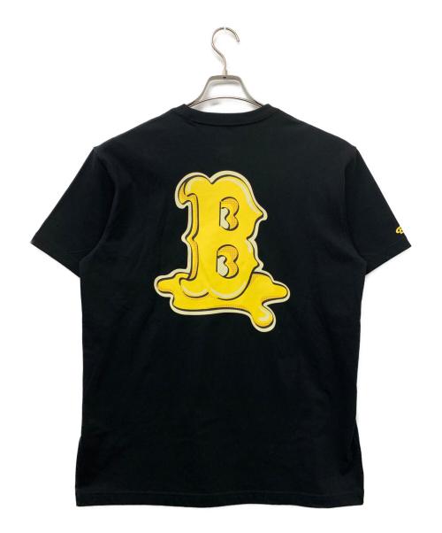 New Era（ニューエラ）New Era (ニューエラ) プリントTシャツ ブラック サイズ:KOR 100の古着・服飾アイテム