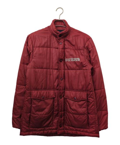 Hysteric Glamour（ヒステリックグラマー）Hysteric Glamour (ヒステリックグラマー) プリマロフトジャケット レッド サイズ:不明(実寸サイズの確認をお願いします)の古着・服飾アイテム