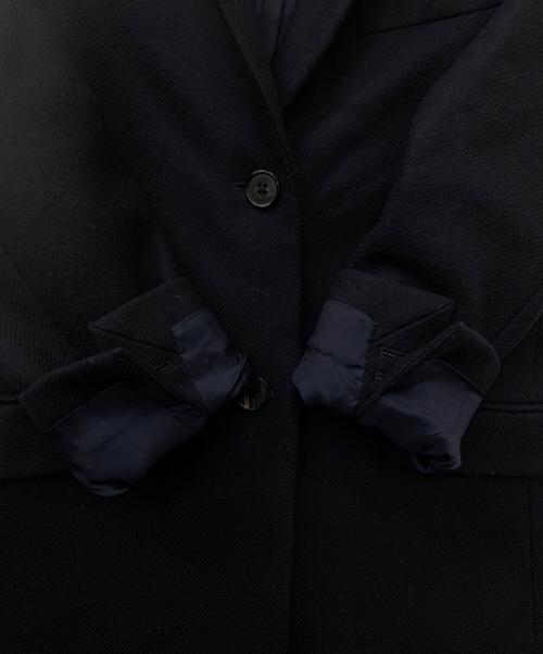 UNITED ARROWS TOKYO（ユナイテッドアローズトウキョウ）UNITED ARROWS TOKYO (ユナイテッドアローズトウキョウ) チェスターコート ネイビー サイズ:38の古着・服飾アイテム