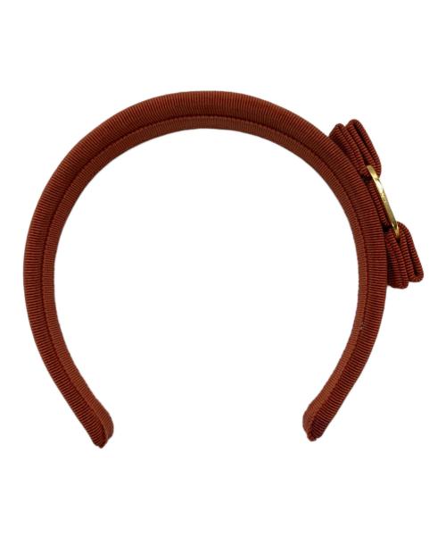 Ferragamo（フェラガモ）Ferragamo (フェラガモ) カチューシャ ブラウンの古着・服飾アイテム