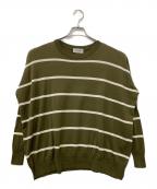 JOHN SMEDLEYジョンスメドレー）の古着「薄手ニット」｜グリーン