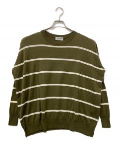 中古・古着通販】JOHN SMEDLEY (ジョンスメドレー) 織ボーダーニット