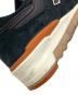 中古・古着 NEW BALANCE (ニューバランス) ローカットスニーカー ブラック×オレンジ サイズ:24.5cm：7000円