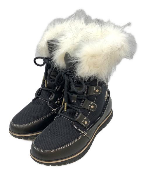 SOREL（ソレル）SOREL (ソレル) COZY JOAN X CELEBRATION ファーブーツ ブラック サイズ:24.5cmの古着・服飾アイテム