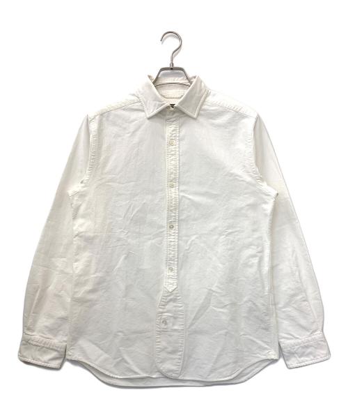 NIGEL CABOURN（ナイジェルケーボン）NIGEL CABOURN (ナイジェルケーボン) 長袖シャツ ホワイト サイズ:50の古着・服飾アイテム
