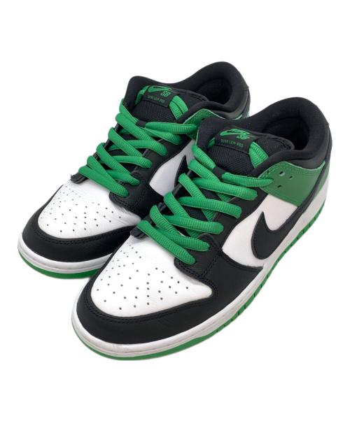 NIKE SB（ナイキエスビー）NIKE SB (ナイキエスビー) Dunk Low Pro ブラック×クラシックグリーン サイズ:28.5cmの古着・服飾アイテム