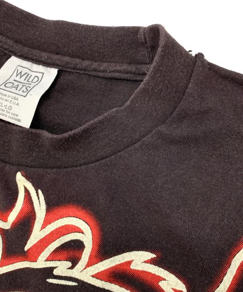 WILDOATS（ワイルドオーツ）WILDOATS (ワイルドオーツ) 半袖カットソー ブラウン サイズ:XLの古着・服飾アイテム