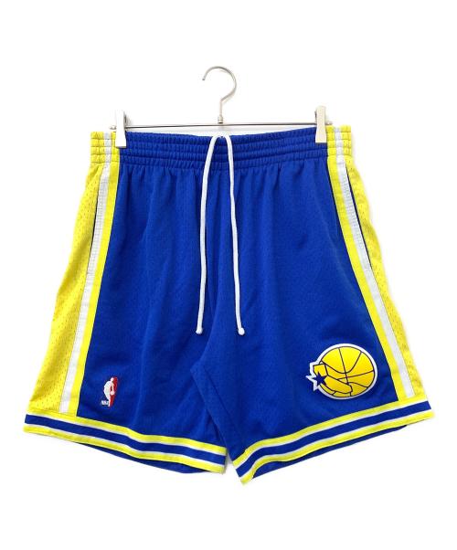 MITCHELL & NESS（ミッチェルアンドネス）MITCHELL & NESS (ミッチェルアンドネス) ハーフパンツ ブルー サイズ:Lの古着・服飾アイテム