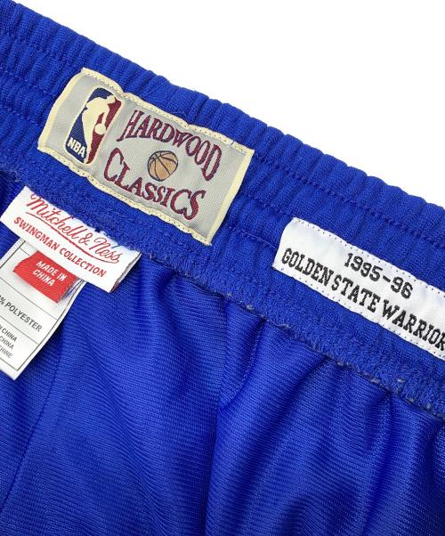 MITCHELL & NESS（ミッチェルアンドネス）MITCHELL & NESS (ミッチェルアンドネス) ハーフパンツ ブルー サイズ:Lの古着・服飾アイテム