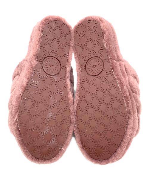 UGG（アグ）UGG (アグ) Fluff Yeah Slide ピンク サイズ:24cmの古着・服飾アイテム
