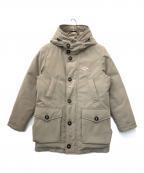 DANTONダントン）の古着「ロングダウンコート」｜ベージュ