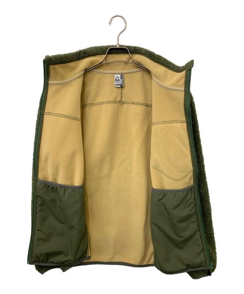 CHUMS（チャムス）CHUMS (チャムス) ボンディングフリースジャケット カーキ サイズ:Lの古着・服飾アイテム