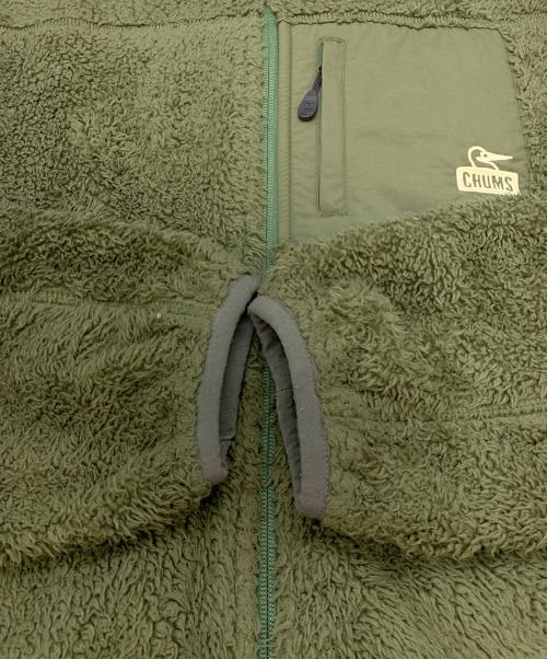 CHUMS（チャムス）CHUMS (チャムス) ボンディングフリースジャケット カーキ サイズ:Lの古着・服飾アイテム