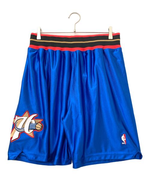 MITCHELL & NESS（ミッチェルアンドネス）MITCHELL & NESS (ミッチェルアンドネス) NBA ALTERIA TE SHORTS ブルー サイズ:Lの古着・服飾アイテム