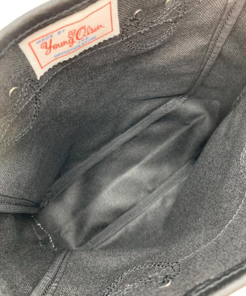 YOUNG & OLSEN The DRYGOODS STORE（ヤングアンドオルセン ザ ドライグッズストア）YOUNG & OLSEN The DRYGOODS STORE (ヤングアンドオルセン ザ ドライグッズストア) OUTDOOR (アウトドア) ハンドバッグ ブラックの古着・服飾アイテム