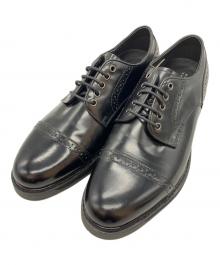 MACKINTOSH PHILOSOPHY（マッキントッシュ フィロソフィー）の古着「セミブローグシューズ」｜ブラック