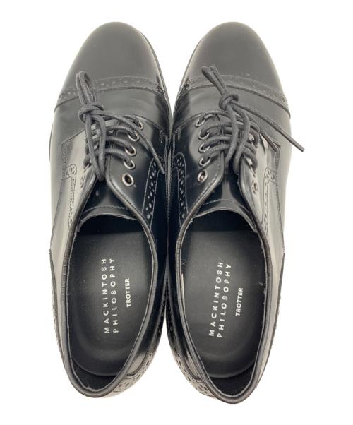MACKINTOSH PHILOSOPHY（マッキントッシュ フィロソフィー）MACKINTOSH PHILOSOPHY (マッキントッシュ フィロソフィー) セミブローグシューズ ブラック サイズ:25 1/2の古着・服飾アイテム