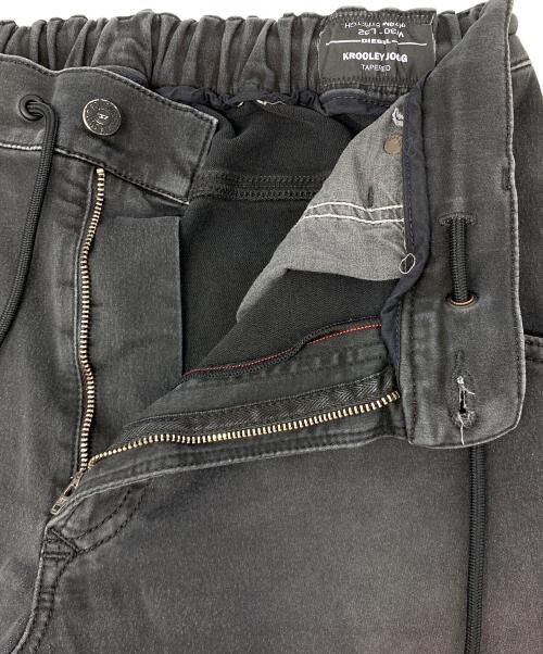 DIESEL（ディーゼル）DIESEL (ディーゼル) KROOLEYJOGG イージーデニムパンツ グレー サイズ:W30×L32の古着・服飾アイテム