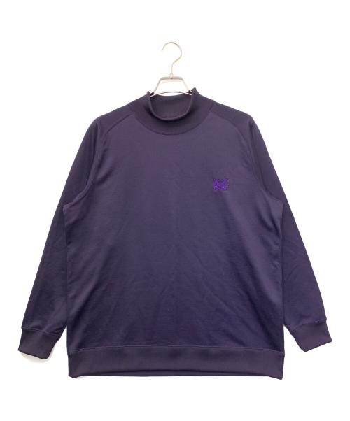 Needles（ニードルズ）Needles (ニードルズ) L/S Mock Neck Tee パープル サイズ:Mの古着・服飾アイテム