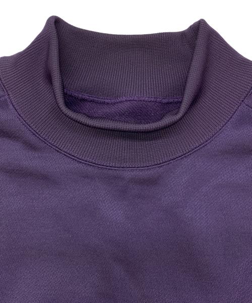 Needles（ニードルズ）Needles (ニードルズ) L/S Mock Neck Tee パープル サイズ:Mの古着・服飾アイテム